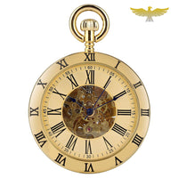 Montre à gousset mécanique à double index