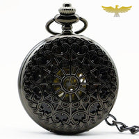 Montre à gousset mécanique Black Canvas