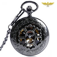 Montre à gousset mécanique Black Cathedral
