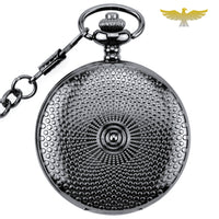 Montre à gousset mécanique Black Fantasm