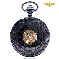 Montre à gousset mécanique Black Metal
