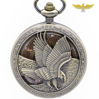 Montre à gousset mécanique Bronze eagle