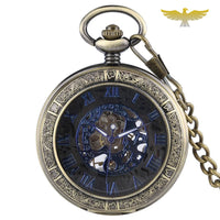 Montre à gousset mécanique bronze vintage