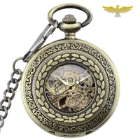 Montre à gousset mécanique Couronne de Laurier