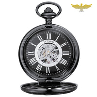 Montre à gousset mécanique Elegant Flower