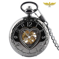 Montre à gousset mécanique Lady Heart