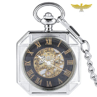 Montre à gousset mécanique octogonale