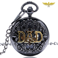 Montre à gousset mécanique pour papa
