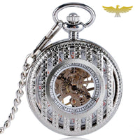 Montre à gousset mécanique Silver Charm