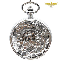 Montre à gousset mécanique Silver Eden