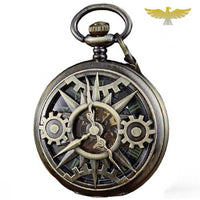 Montre à gousset mécanique steampunk