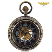 Montre à gousset mécanique vintage Light Glass