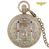 Montre à gousset noble bois à tourbillon