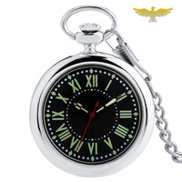 Montre à gousset quartz argent