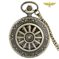 Montre à gousset quartz Bronze Hollow