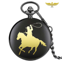 Montre à gousset quartz Cowboy