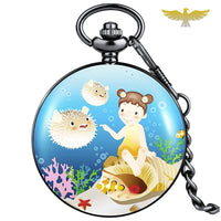 Montre à gousset quartz enfant