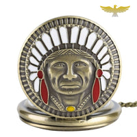 Montre à gousset quartz indien