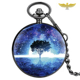 Montre à gousset quartz Stellar Tree