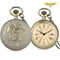 Montre à gousset quartz vintage classique Bronze
