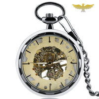 Montre à gousset skeleton