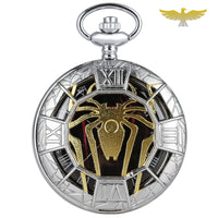 Montre à gousset steampunk araignée