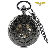 Montre à gousset steampunk bronze mécanique