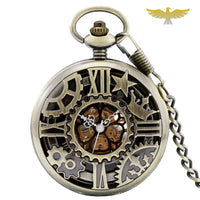 Montre à gousset steampunk rétro