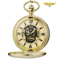 Montre à gousset tête de mort