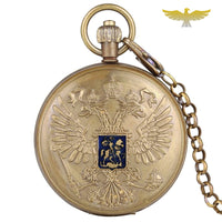 Montre à gousset tourbillon russe