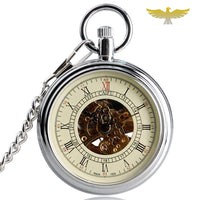 Montre à gousset vintage automatique argent