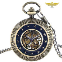 Montre à gousset vintage mécanique bronze