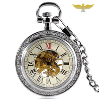 Montre à gousset vintage romaine