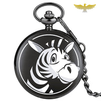 Montre a gousset zèbre