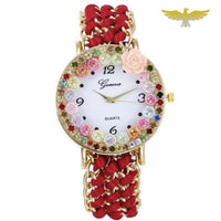 Montre bracelet à lacet