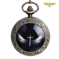 Montre collier ailes des anges