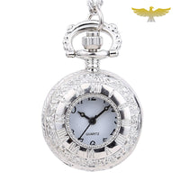 Montre collier argent