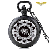Montre collier bohème éléphant
