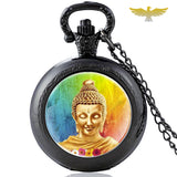 Montre collier bouddha zen