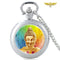 Montre collier bouddha zen Argent