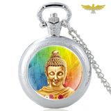 Montre collier bouddha zen