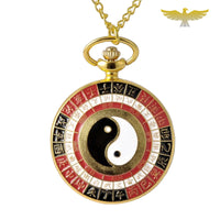 Montre collier charme d'asie