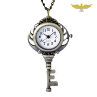 Montre collier clé du bonheur