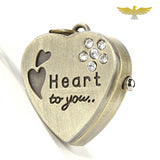 Montre collier coeur "Heart to you."
