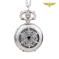 Montre collier flocon de neige