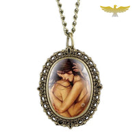 Montre collier romantique