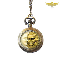 Montre collier soleil