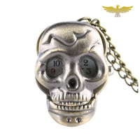 Montre collier vintage gothique