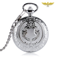 Montre de gousset mécanique argent