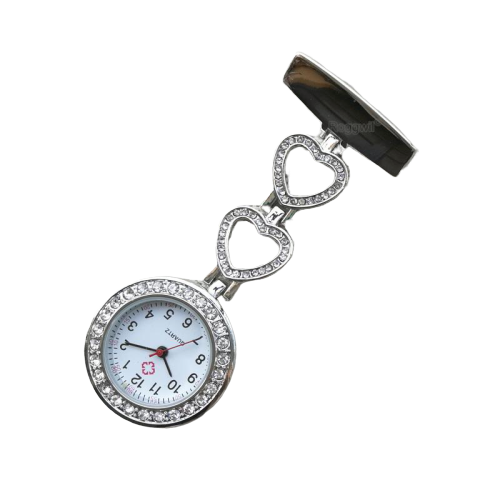 MONTRE INFIRMI RE PERSONNALISABLE A STRASS OR ROSE